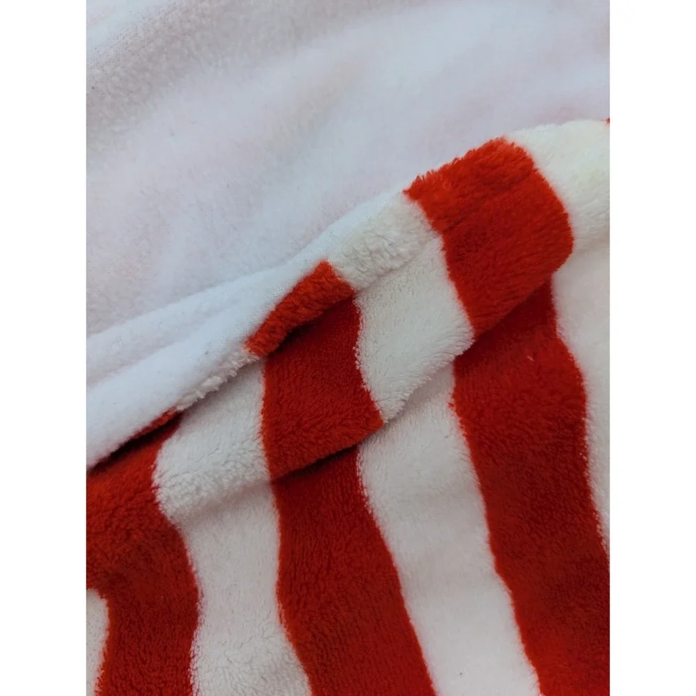 Taggies Pirate puppy dog baby blanket Red white striped 30x40